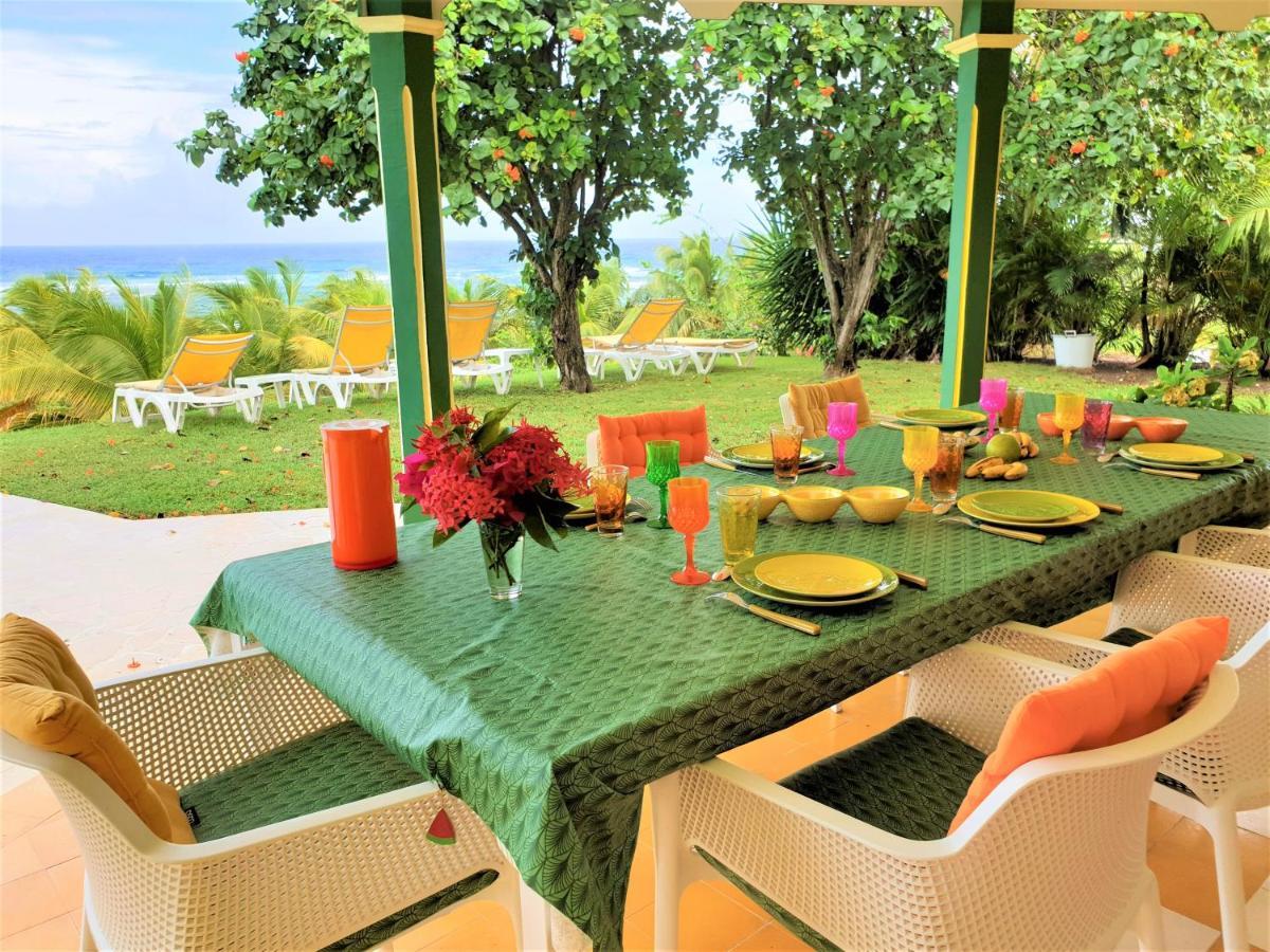 Villa Guadeloupe Saint Francois Acces Mer Piscine Iguana Bay - Villa Zagadi Exteriör bild
