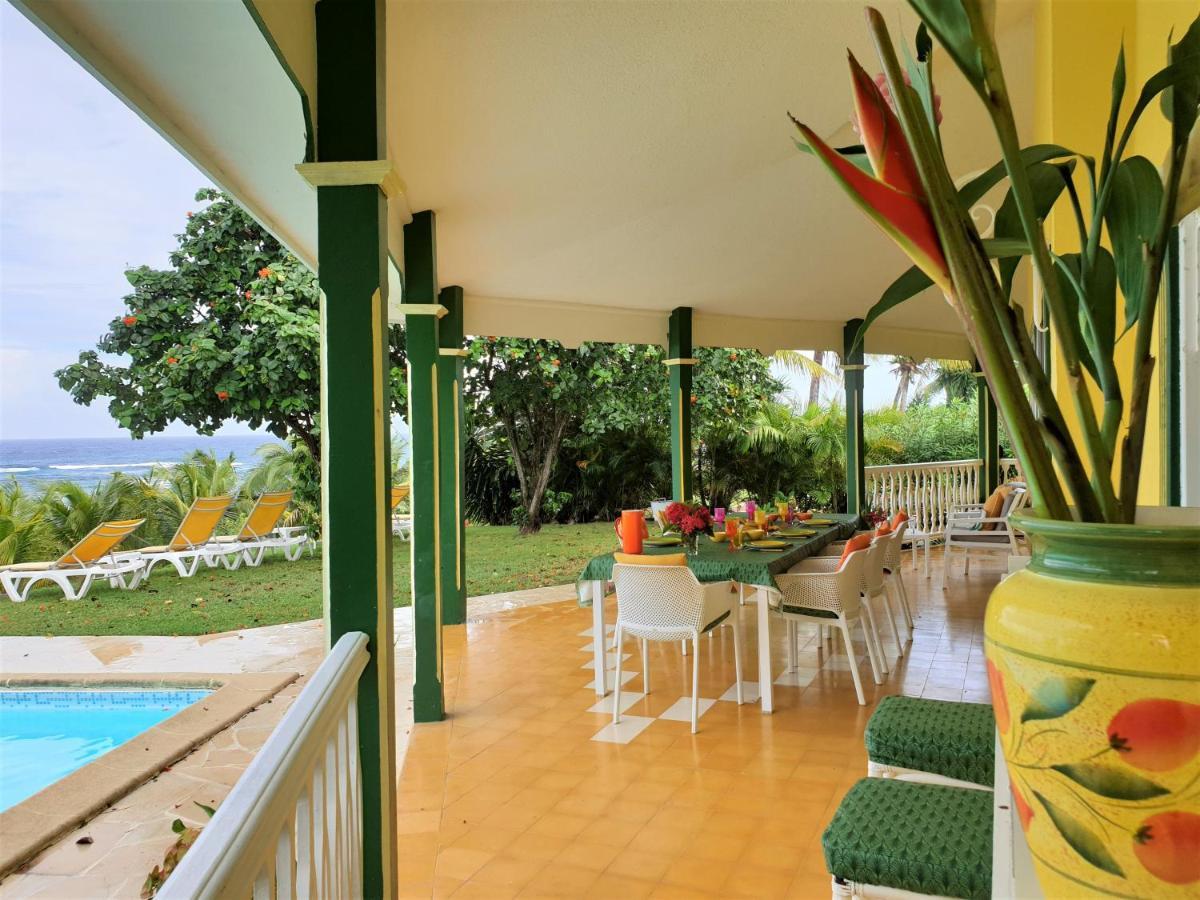 Villa Guadeloupe Saint Francois Acces Mer Piscine Iguana Bay - Villa Zagadi Exteriör bild