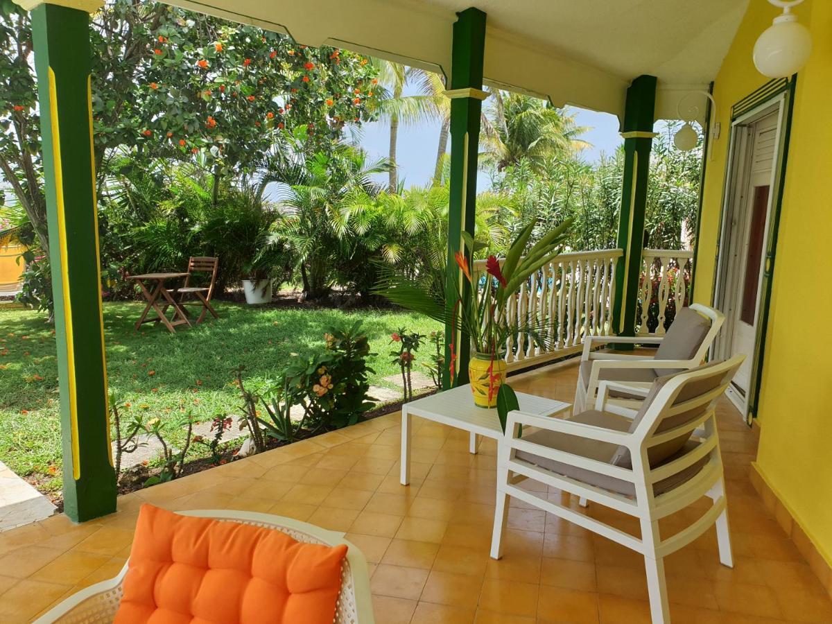 Villa Guadeloupe Saint Francois Acces Mer Piscine Iguana Bay - Villa Zagadi Exteriör bild